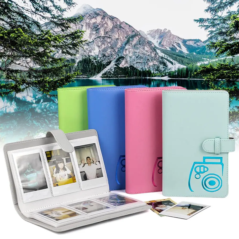 Мгновенной фото камеры билет коллекция для мгновенной печати Polaroid Mini8/9/фотоаппаратов моментальной печати 7 s/25/70 90 золочение альбом 96 3 InchAlbum рисунок чехол для Fuji Film