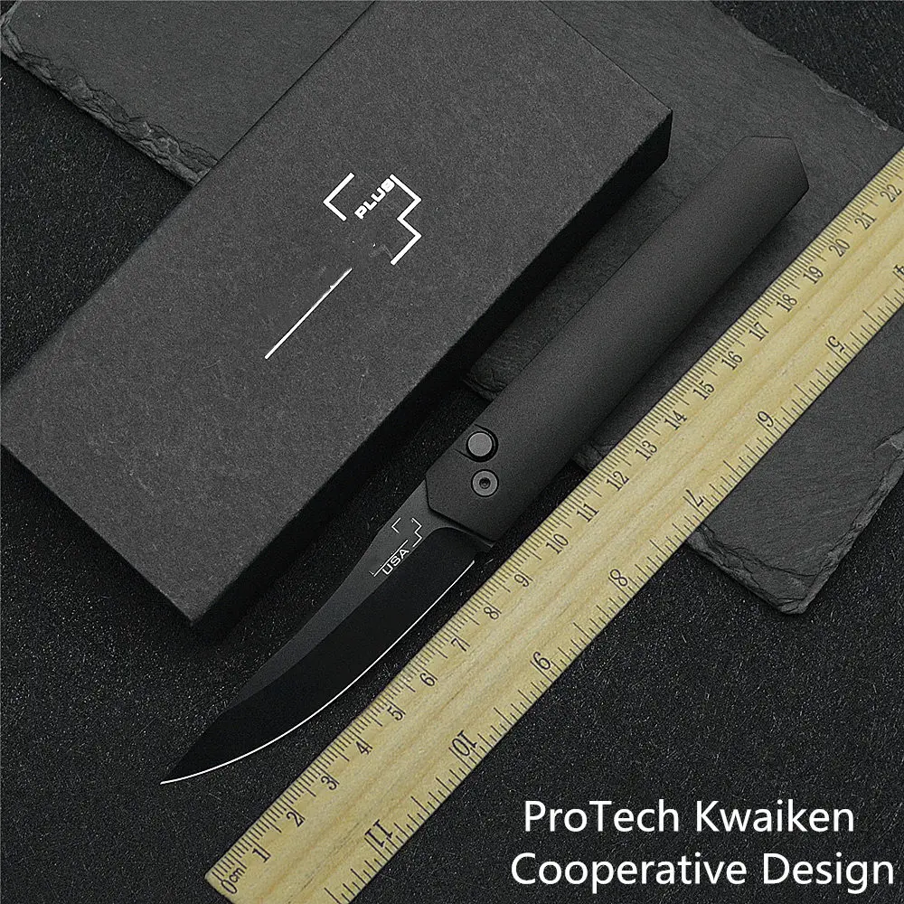 Клинок с логотипом Kwaiken Calmigo Mark 154 см Алюминиевый Карманный Походный нож для охоты