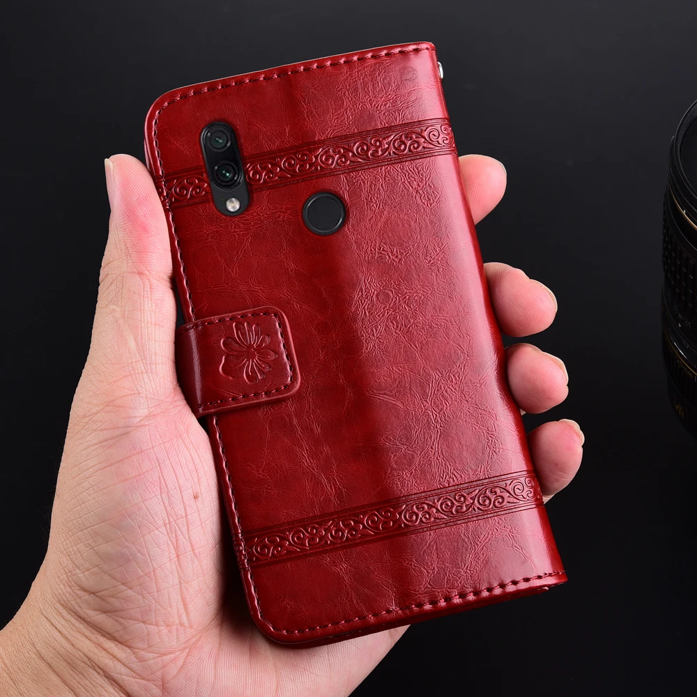 Кожаный чехол-бумажник с откидной крышкой для Xiaomi Redmi Note 11 11T 10 10S 10T 9T 9S 9 8 8T 7Pro 9C NFC 9A