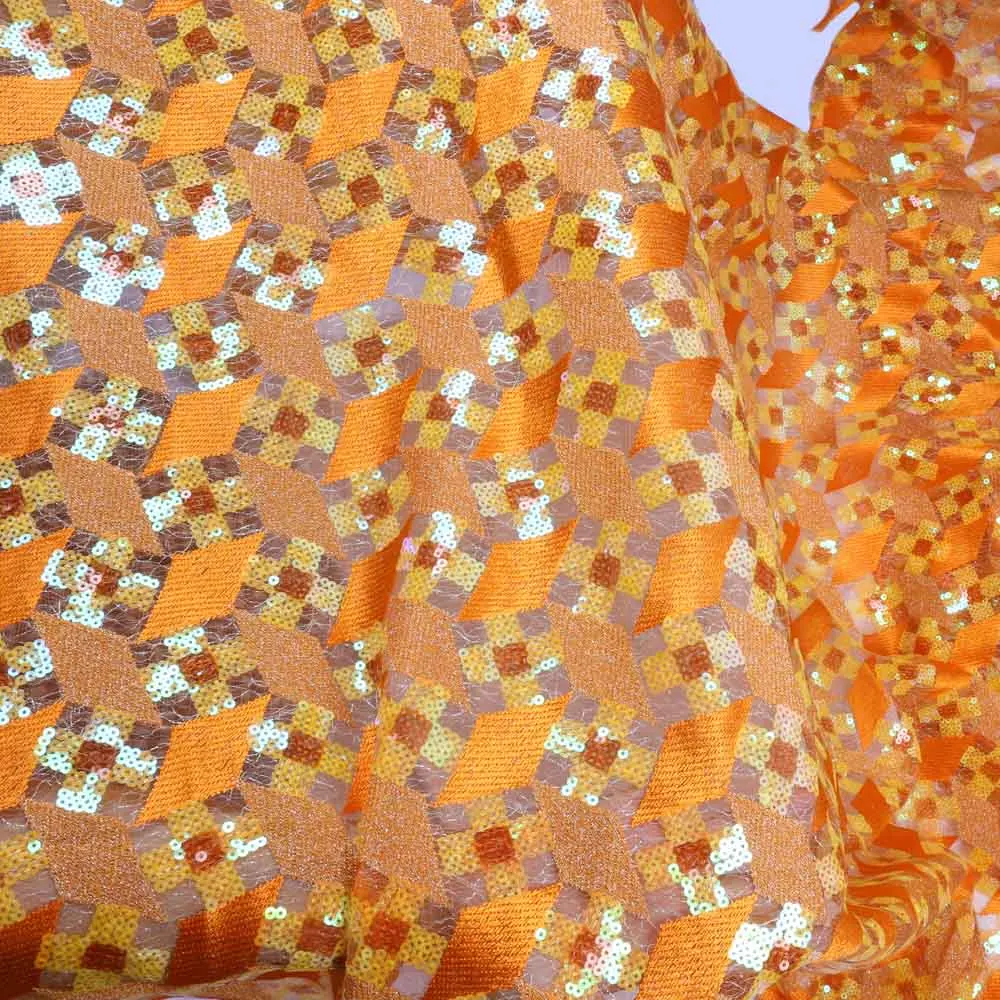 Нигерийская высококачественная ткань французская кружевная хлопковая