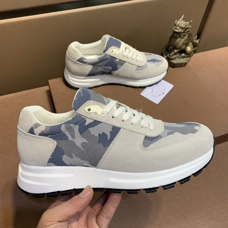 

Мужские повседневные туфли на толстой подошве, женские туфли на плоской подошве, разноцветные замшевые кроссовки на шнуровке, уличные тенн...