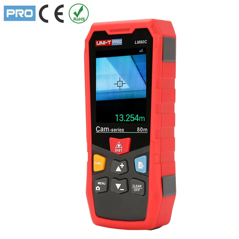 UNI-T LM80C/LM120C/LM200C лазерный дальномер (Pro C издание) Детская одежда на рост 80 120/200 м