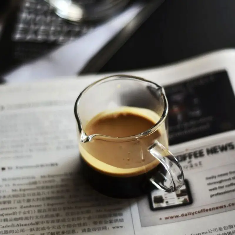 120ml Small Glasses Heat-resistant Coffee Cup Morning Milk Glass Juice | Дом и сад