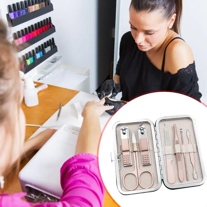 7 шт./компл. маникюрный педикюрный набор щипчиков для ногтей превосходная ручная