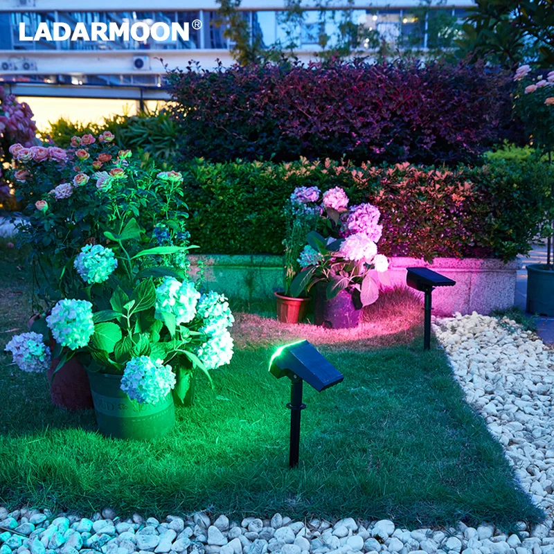 

Solar Landscape Spot Lights Outdoor Security Lighting Solar Waterproof Lawn Lamp Wireless Light for Garden Yard Driveway Walkway