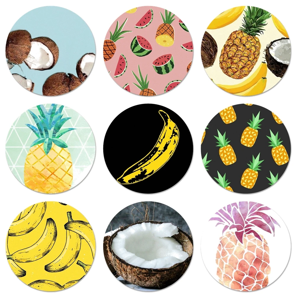 58mm Fruit Pineapple Banana Watermelon coconut fruit Refrige