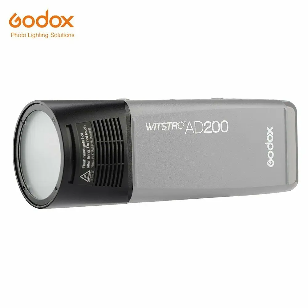 H200R круглая разделительная удлинительная головка для вспышки Godox AD200