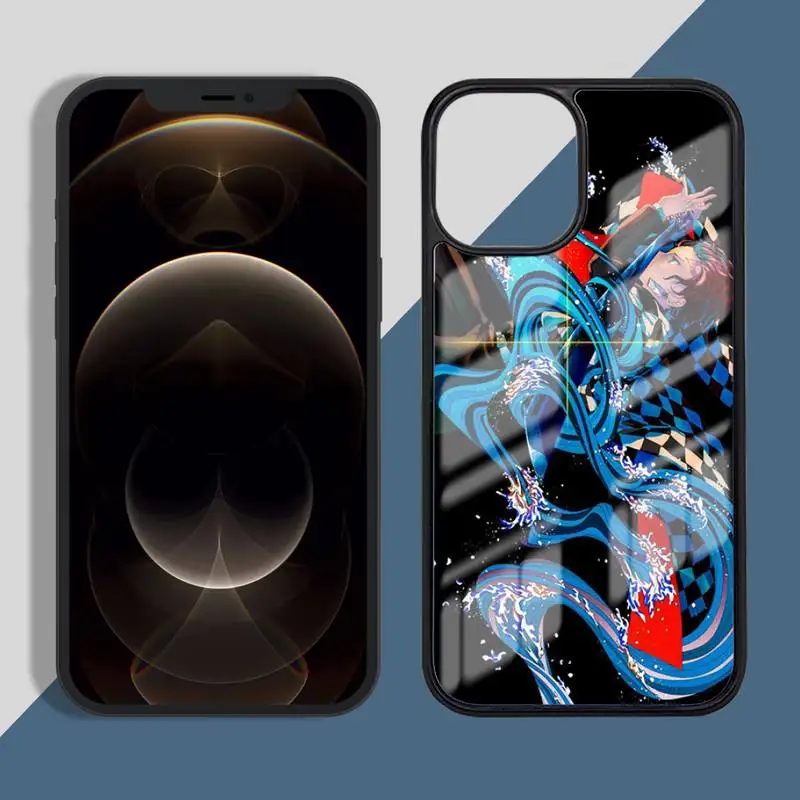 

Demon Slayer Phone Case PC for iPhone 11 12 pro XS MAX 8 7 6 6S Plus X 5S SE 2020 XR