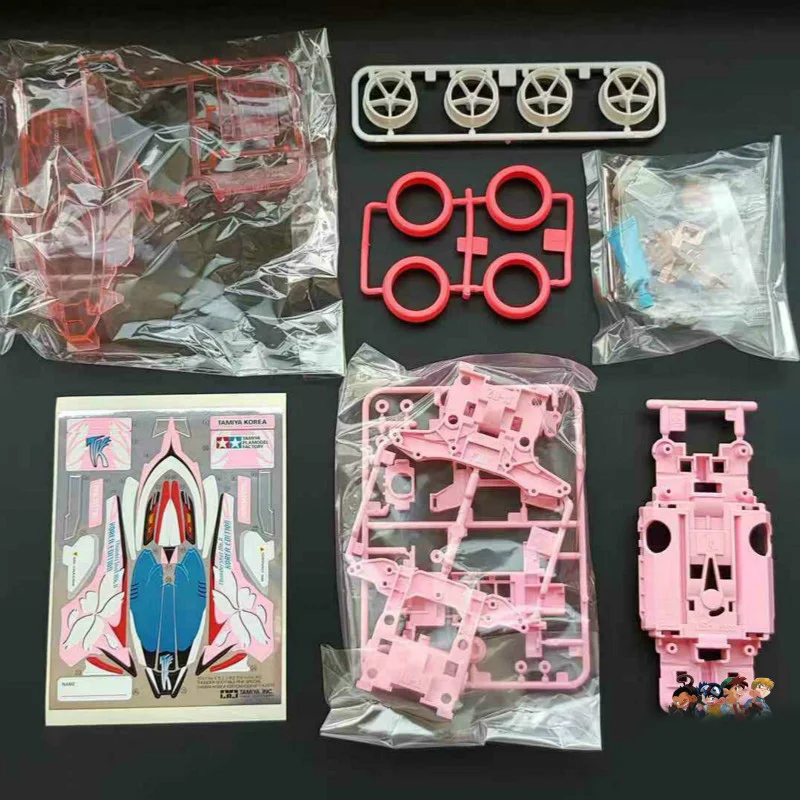 Thundershot MK2 розовый на трассе 92414 Tamiya мини 4WD модель автомобиля розовый специальный с MS шасси