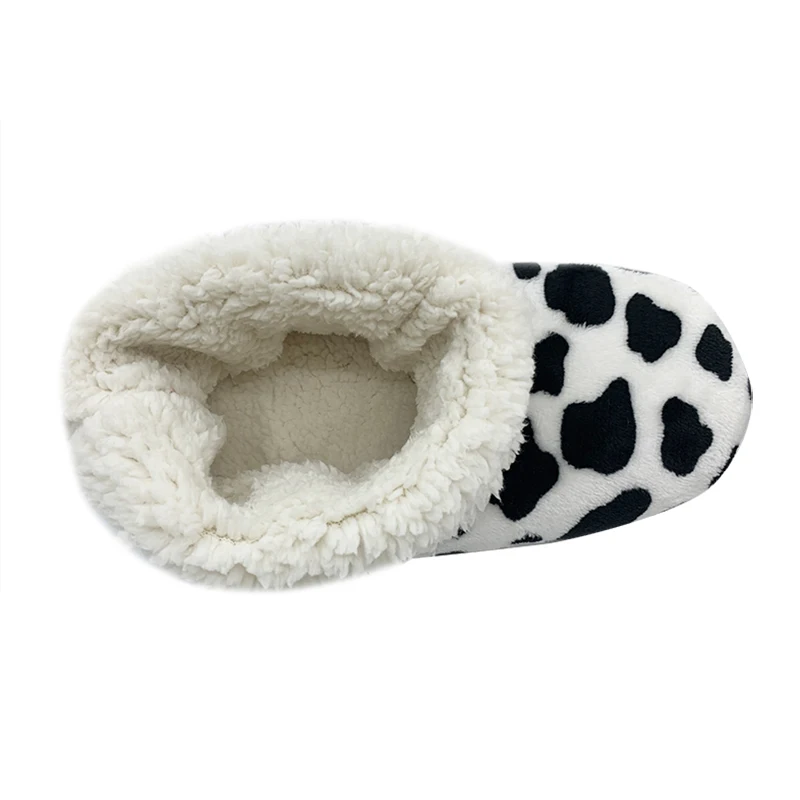 Женские и мужские тапочки сезон осень зима нескользящие плюшевые мягкие толстые