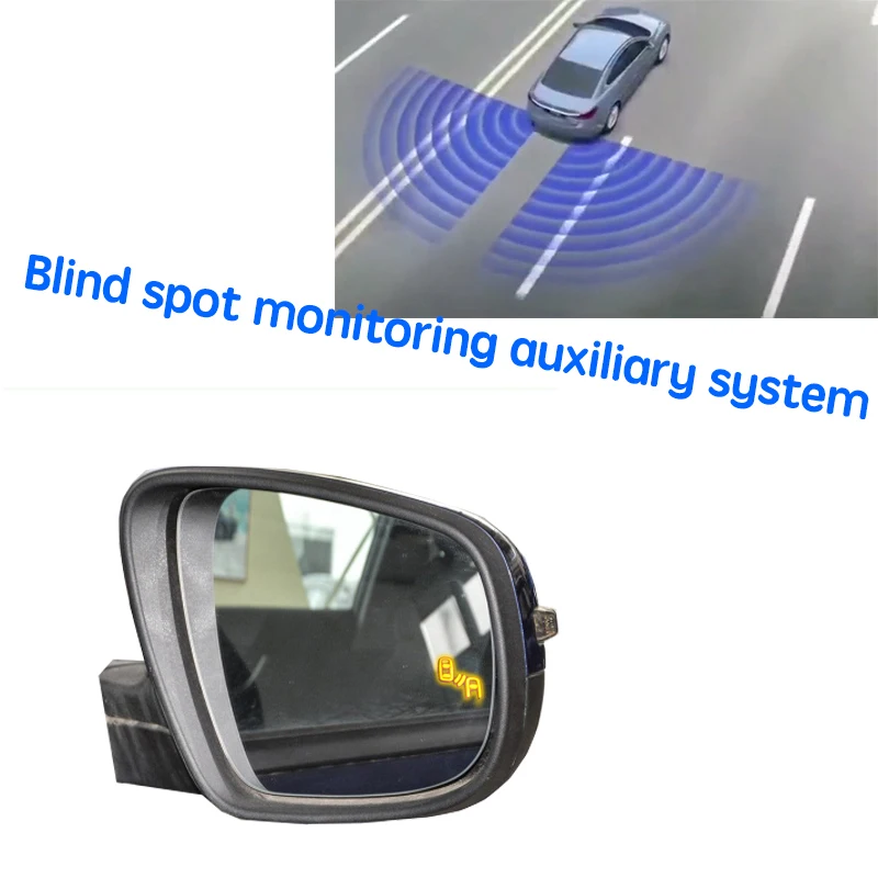

Car BSD BSM BSA Blind Area Spot Warning Drive Mirror Rear Radar Detection System For Chery Tiggo 8 2018~2020