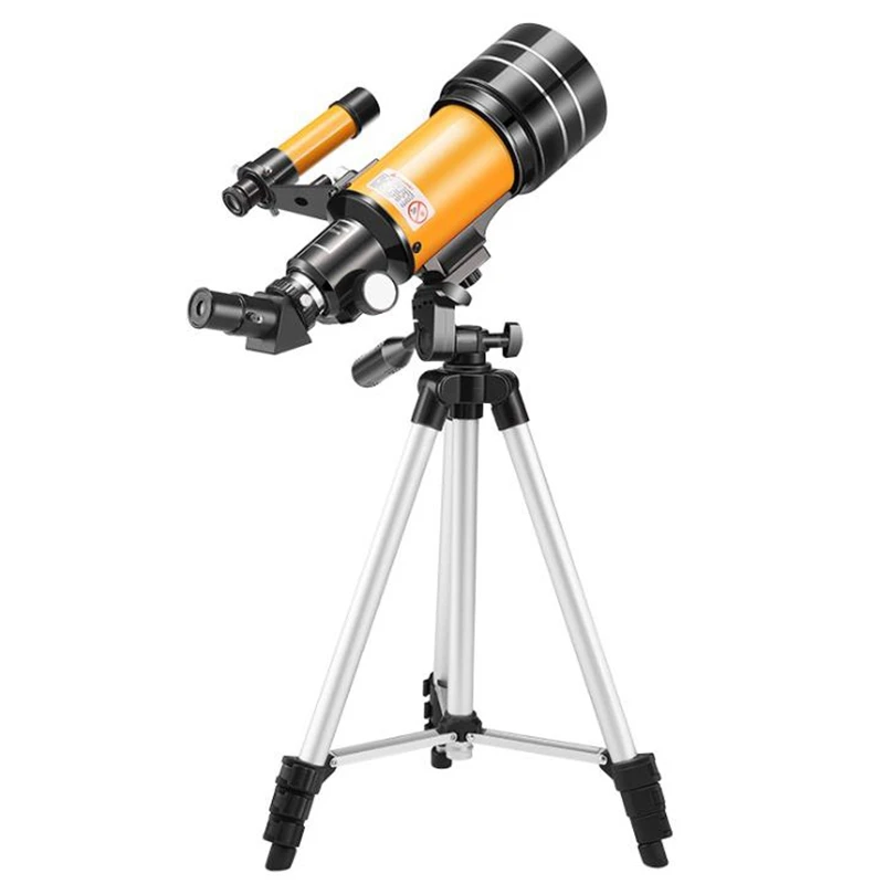 

Stargazing Astronomical Telescope,70mm Aperture Refractor Telescope, for Adults and Children Portable Travel Mirrors