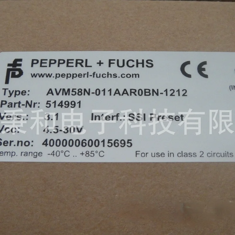 

AVM58N-011AAROBN-1212 German Pepperl+Fuchs P+F Encoder Original Imported Brand New Genuine