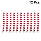 612 шт., новогодний вязаный мини-шарф в полоску