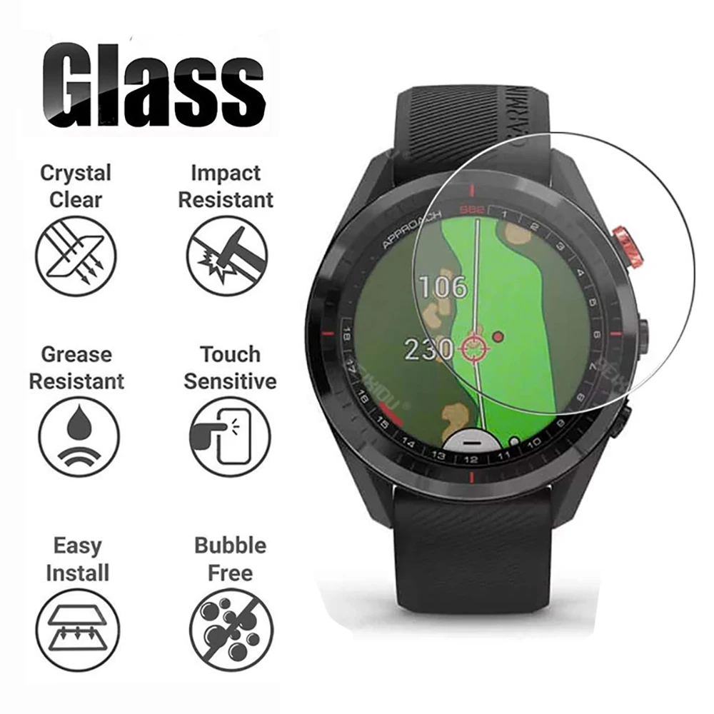 3 шт прозрачная пленка Закаленное стекло протектор экрана для Garmin подход S62 Смарт