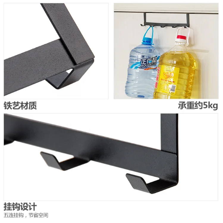 Крючок на дверь из кованого железа для гостиной и кухни крючок одежды без