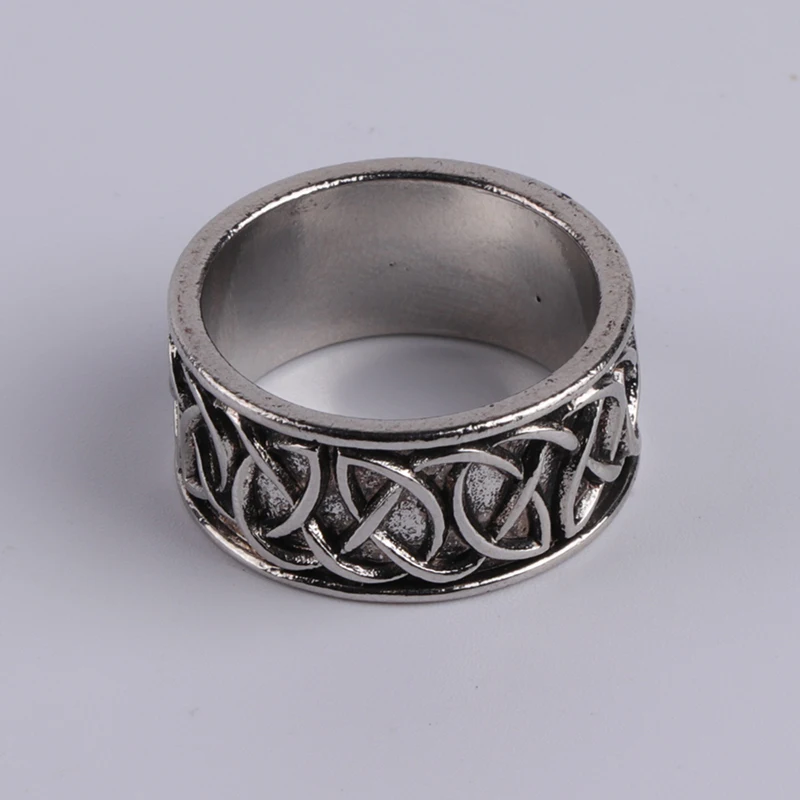 

Classic Men Ring Vintage Stainless Steel Wolf woven ring Accessories Jewelry For Male Friend Party Best Gift