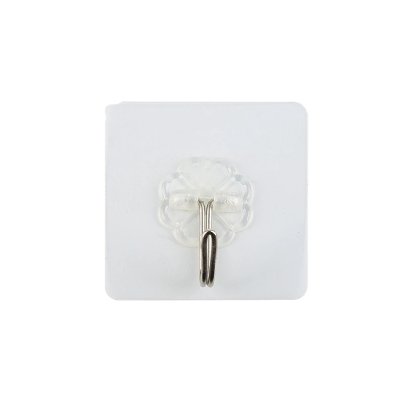 

20 шт., прозрачные настенные крючки для ванной и кухни