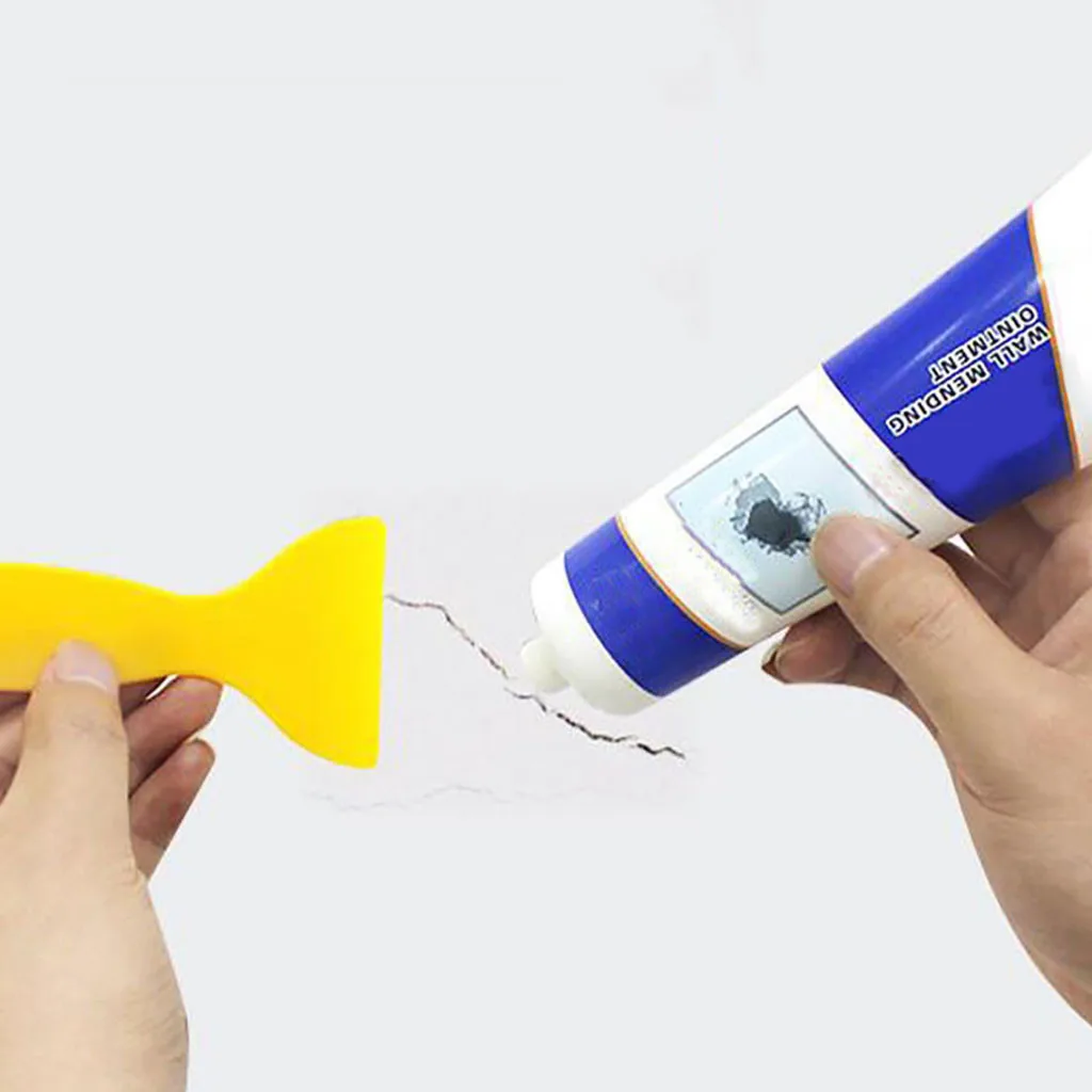 Волшебная белая латексная краска крем для ремонта стен домашнее отверстие