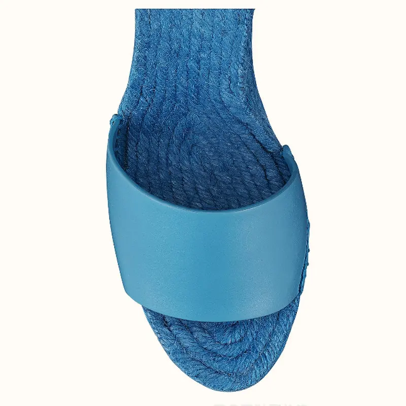 

Gladiator Platform Sandals Summer Women Shoes Fashion Wedges High Heels Retro Weave Shoes