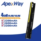 Аккумулятор Apexway L12M4E01 для ноутбука Lenovo Ideapad G500S, G505S, Z710, S410p, G510s, Z50-70, G50-45, G40-45, G50-30, G50-70, G50-75, G50-80