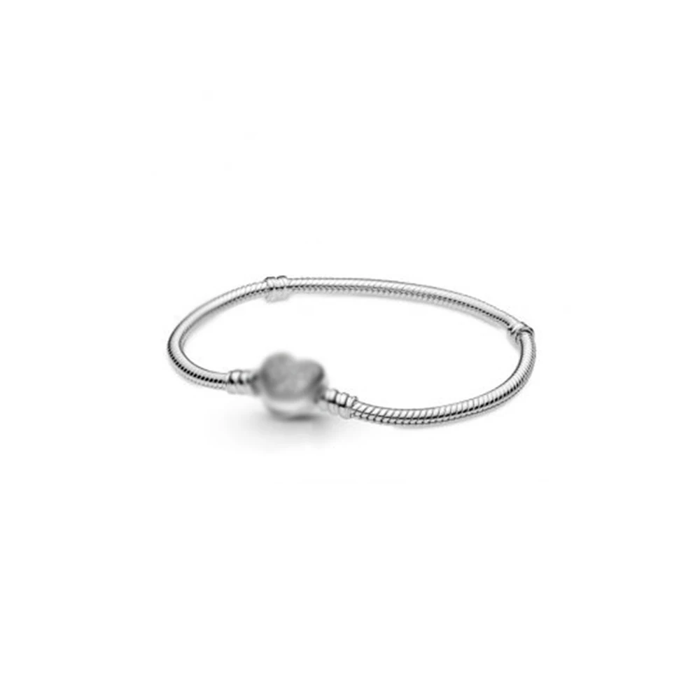 

Mouse Heart Clasp Snake Chain Bracelet 599299C01