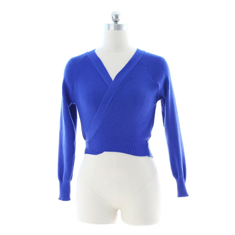ballet dance ballerina sweater cardigan knitted wrap women knitwear winter warm up dancewear clothing | Тематическая одежда и
