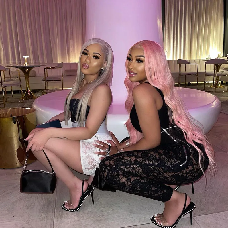 

The sexy new summer 2021 lace letter stitching buttocks breathable print casual outwear shorts