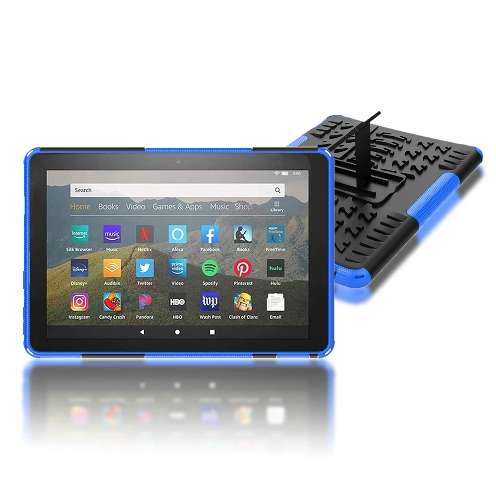 Для Kindle Fire HD 10 8 7 Plus 2021 2020 2019 2018 2017 сверхпрочный Гибридный противоударный
