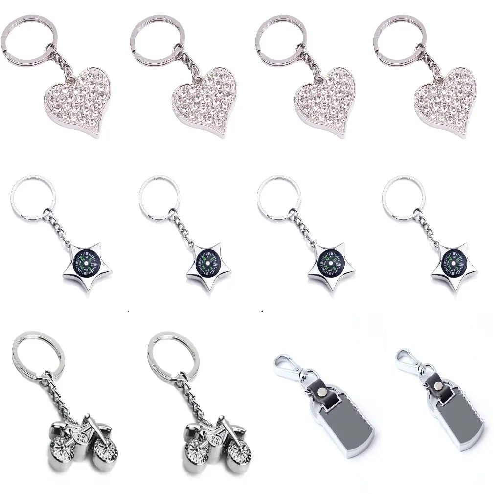

Модный брелок персонализированный брелок для ключей с рисунком пятиконечной компас со звездой творческий брелок-подвеска Рождественский ...