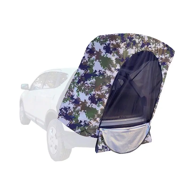 

Car Awning Sun Shelter Portable Auto Canopy Camper Trailer Sun Shade Waterproof Tent Anti-UV Camping Tent for Outdoor SUV Beach