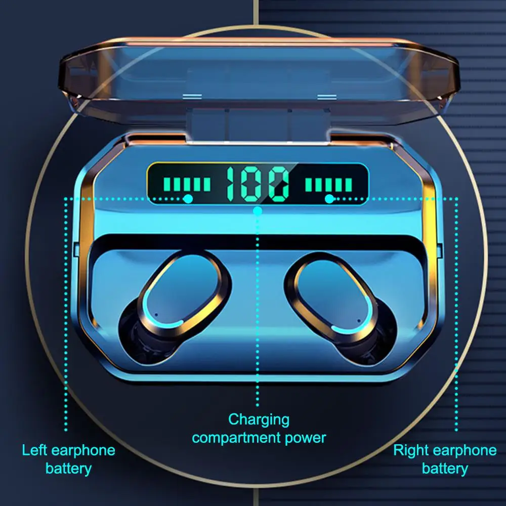 Миниатюрные стереонаушники TWS с повторным набором звонков для ответа на звонки