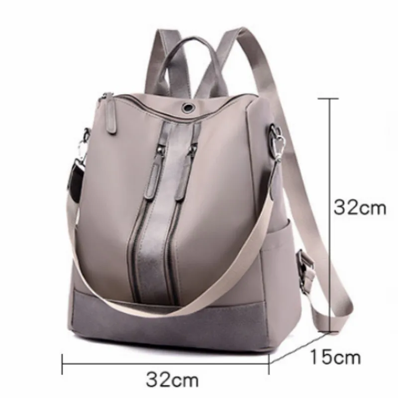 Женский рюкзак с защитой от кражи модная Водонепроницаемая школьная сумка из