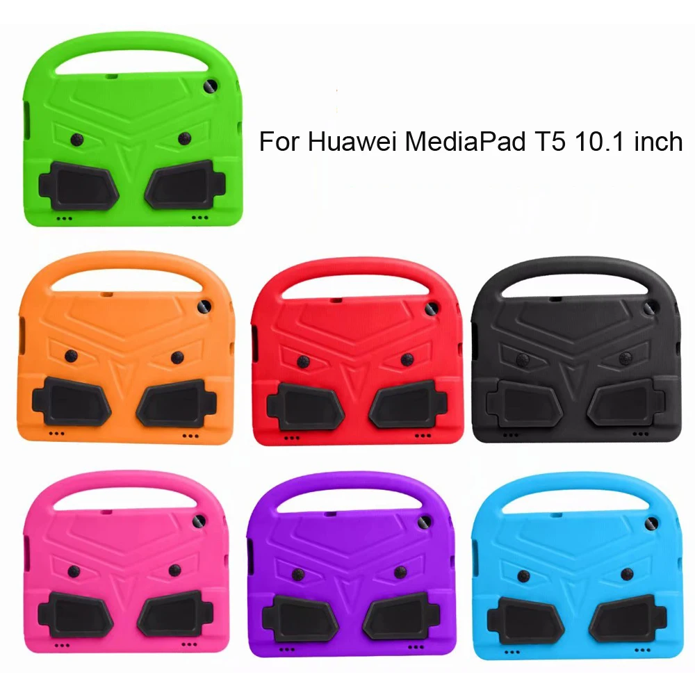 

EVA Portable Stand Kids Safe Foam Shockproof Tablet Cover Huawei MediaPad T5 10.1 inch AGS2-W09 AGS2-W19 AGS2-L09 Case shell