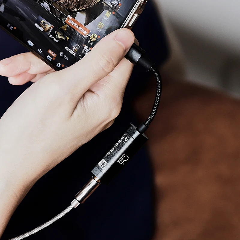 USB адаптер SHANLING UA1 ЦАП ES9218P аудиокабель PCM 32/384 DSD256 для Android и Windows|Усилители