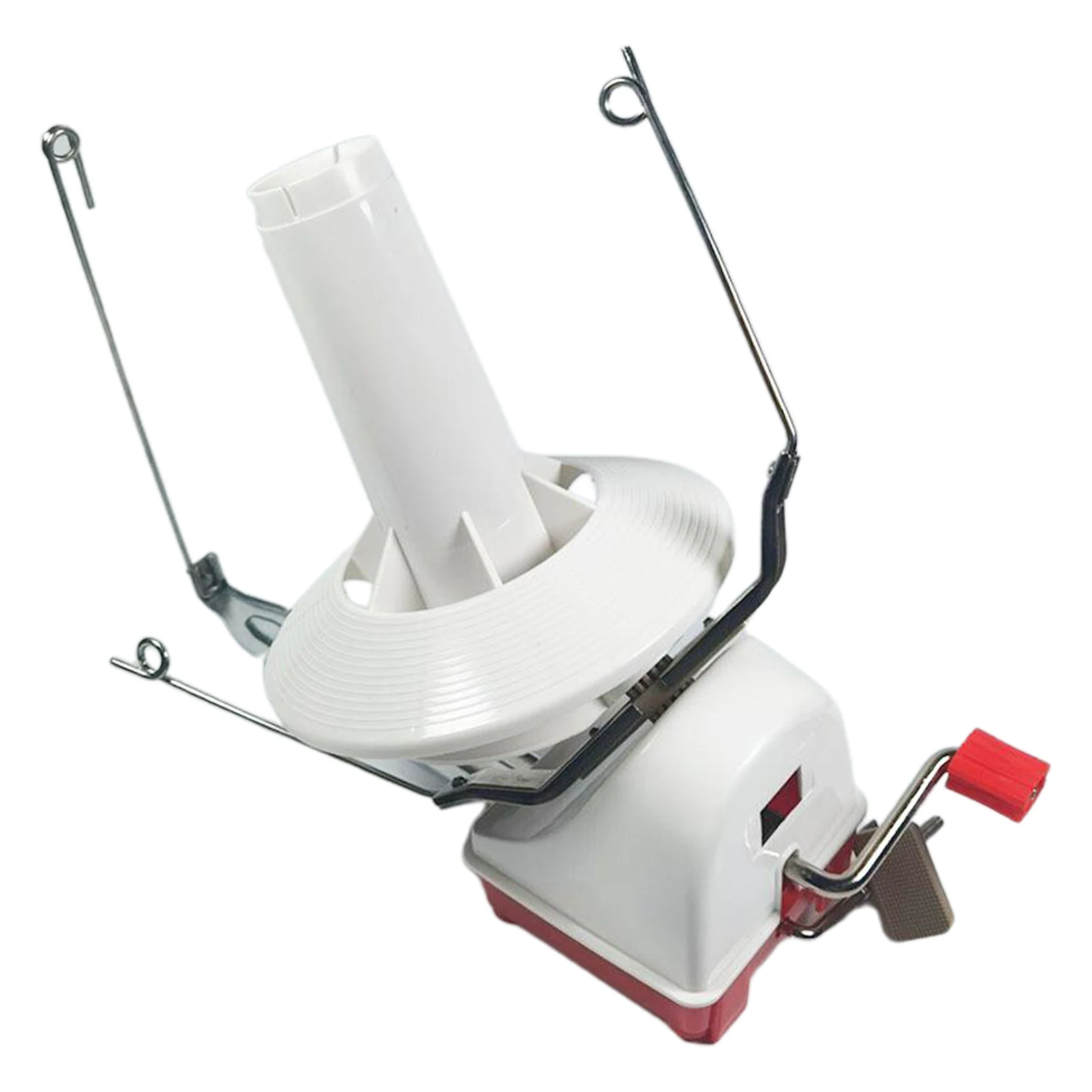 

Household Yarn Winder Swift with Clamp,Table Ball Winder Needlecraft for Winding Lines, Laces, Fiber and Strings, Sewing Macine