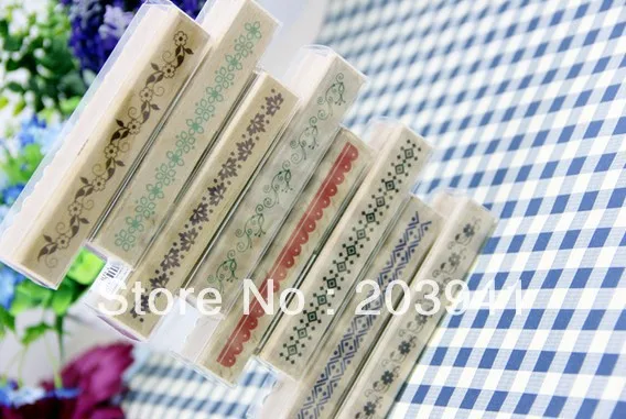 

1 шт. классические декоративные кружевные деревянные штампы, прозрачный штамп для детей, сделай сам, скрапбукинг, фотоальбом, студенческие ш...