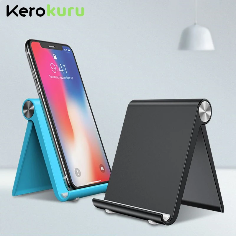 phone holder stand mobile smartphone support tablet stand for iphone desk cell phone holder stand portable mobile holder mount free global shipping