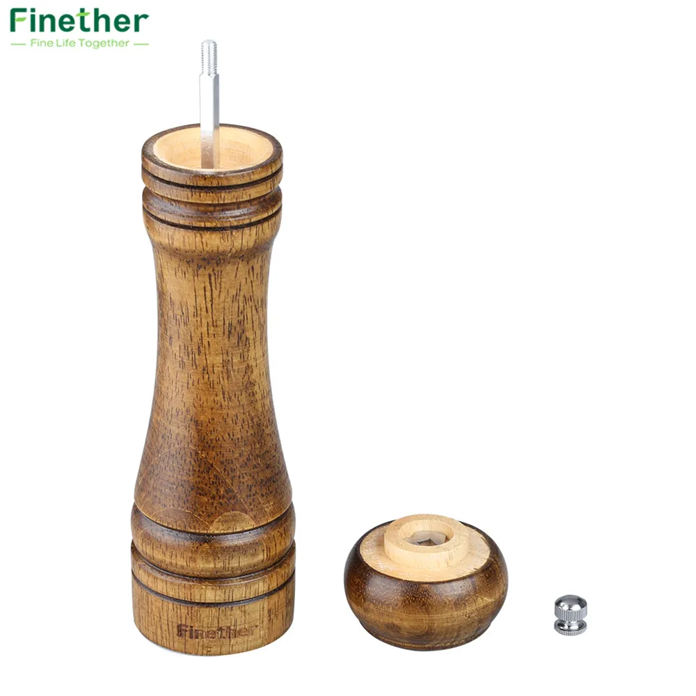 Finether перца 8 7 дюймовые классическая деревянная перечный соус специи соль