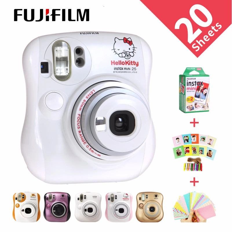 Камера FUJIFILM Cheki Instant.Camera Kumamon Instax 25 новинка фотокамера fujifilm instax mini 25|Плёночные и