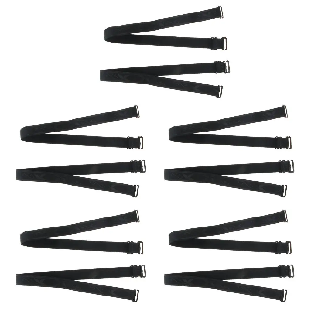

5 Pairs Womens Detachable Bra Straps Replacement Non- Strap 15mm