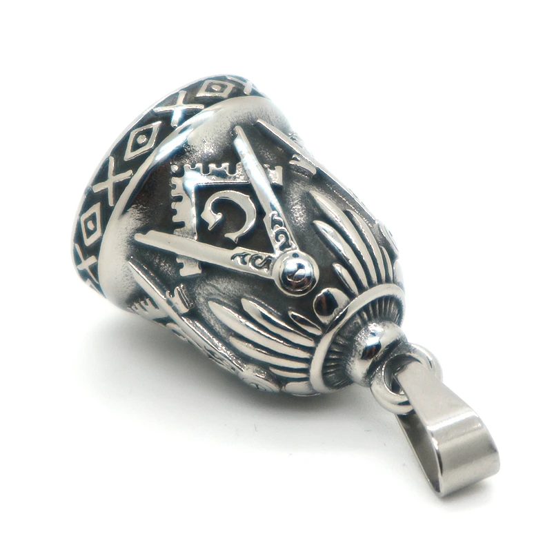 

Подвеска унисекс в виде колокольчика из нержавеющей стали 316L