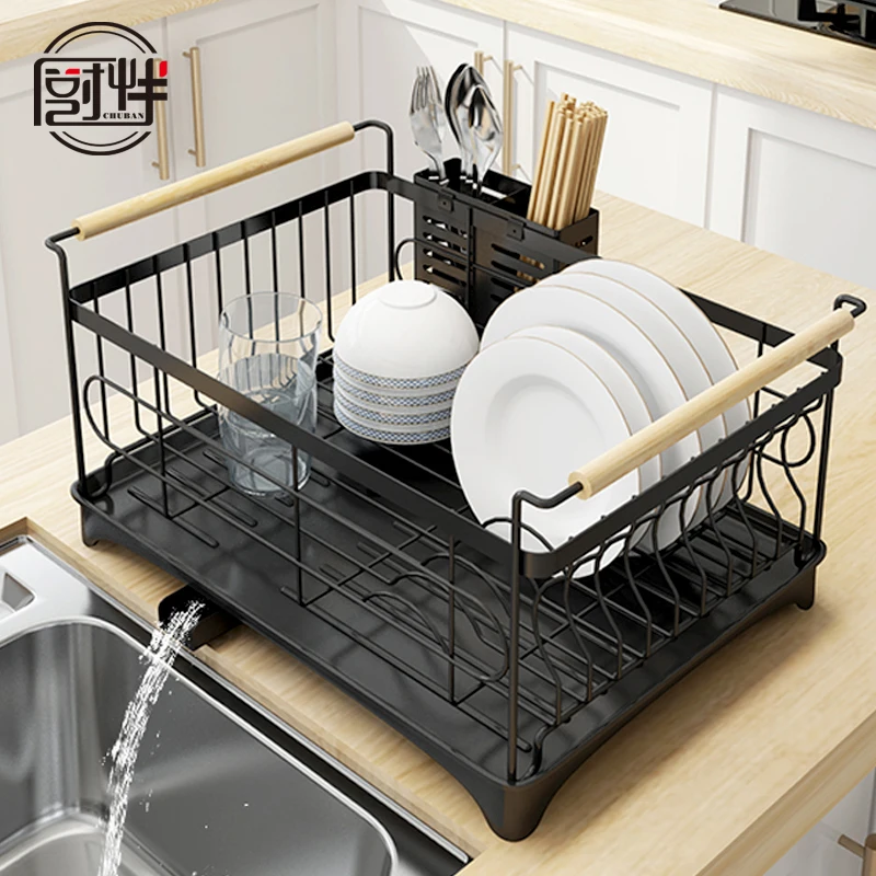 Нержавеющая сталь для выпечки краски мойки дренажная полка кухни 2 этажные