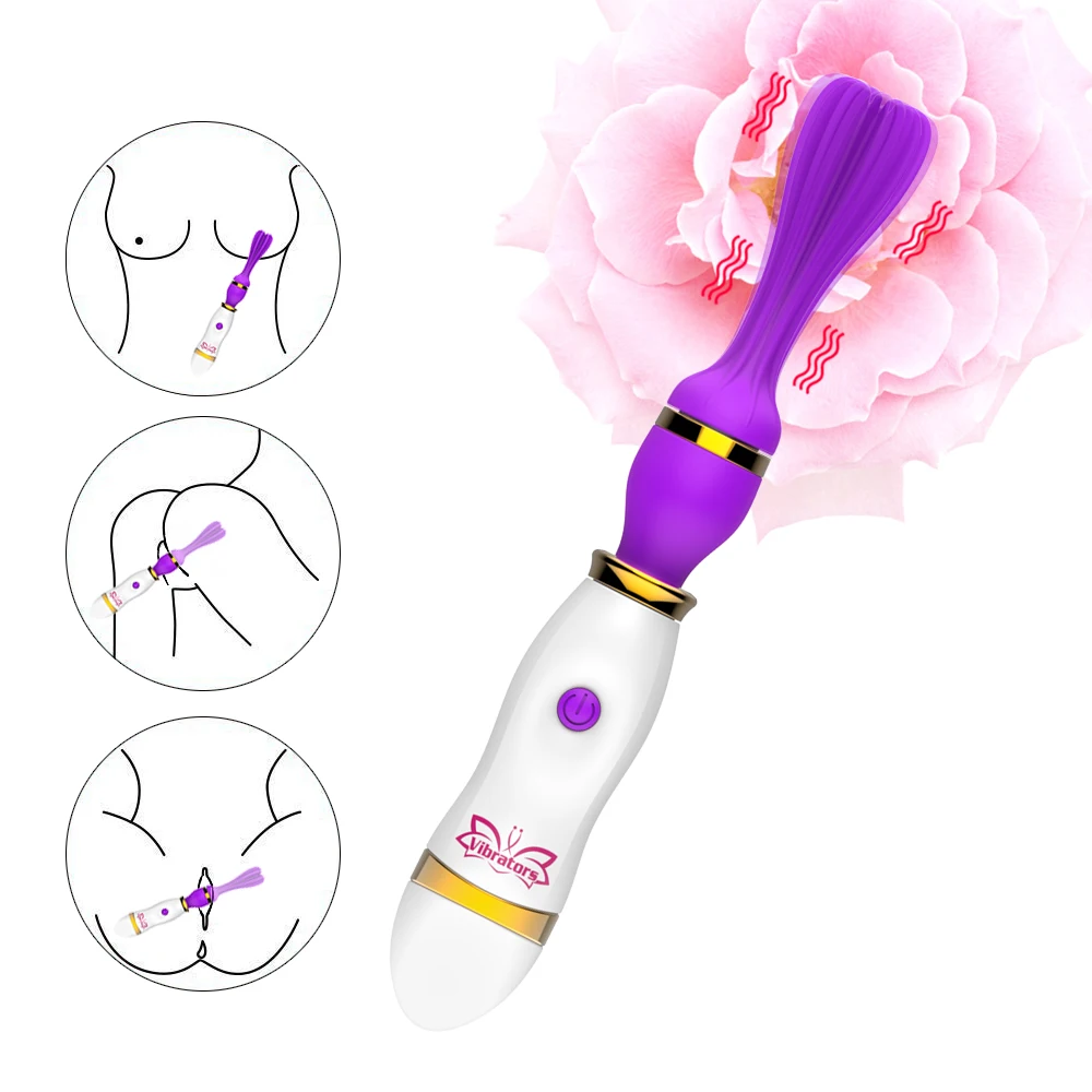 OLO язык лизание клитор стимуляция вращения оральный вибратор AV Stick 12 Скоростей