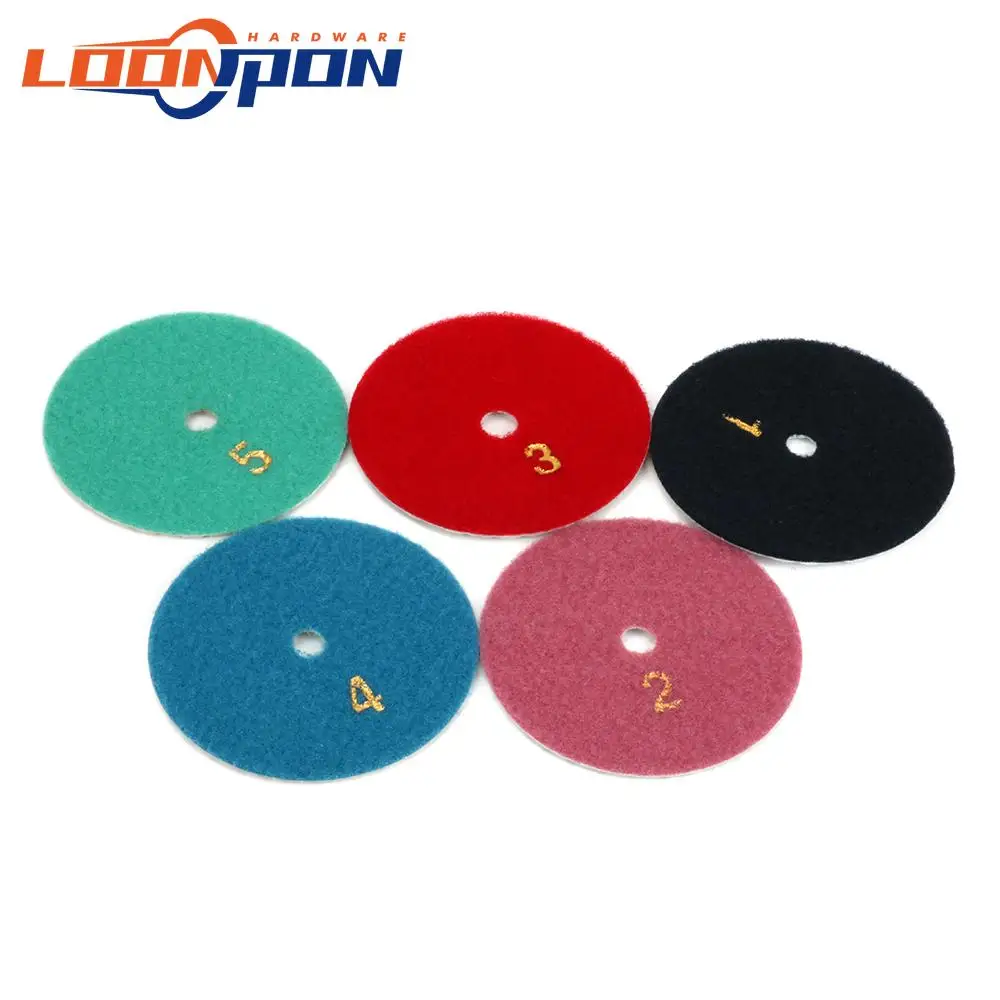 

1Pc 3" 4" 0#-5# Dry Diamond Polishing Pad Disc Used For Polishing Marble Polishing Stone