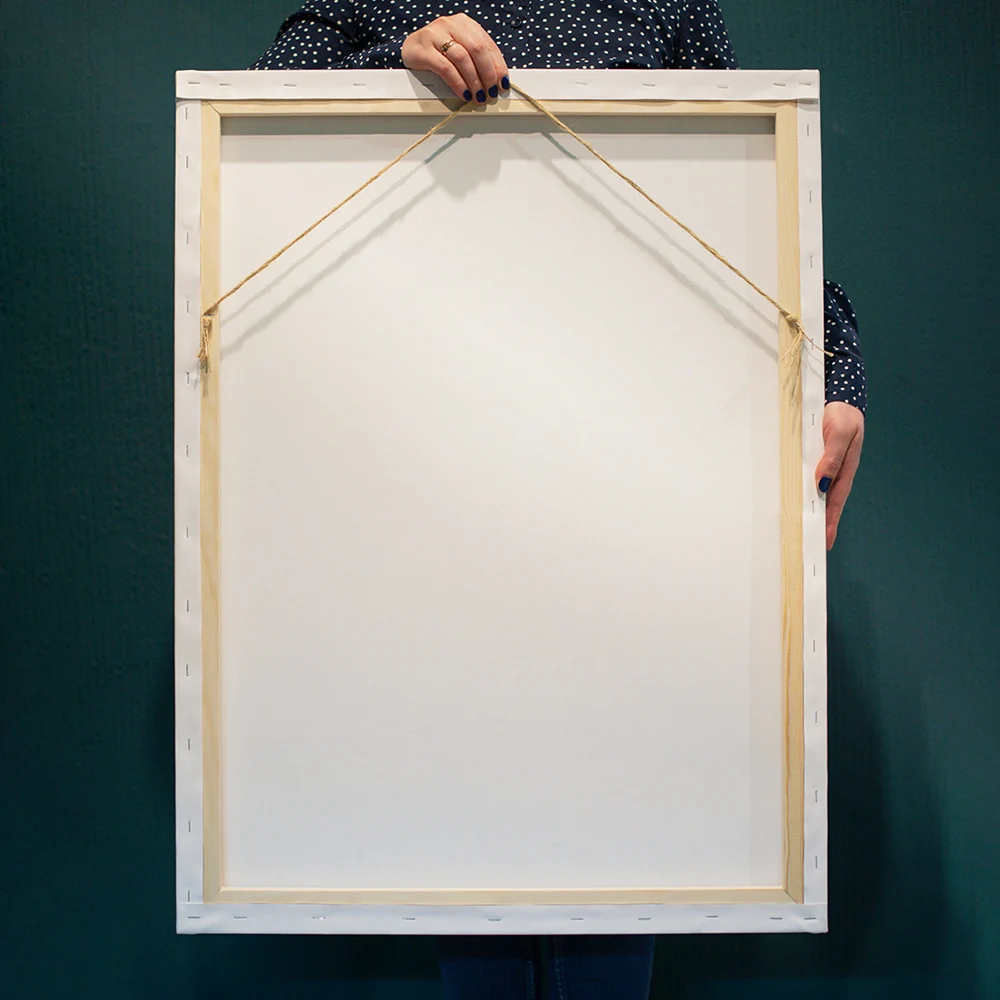 Постер на холсте декор для дома картина интерьера &quotЗеленый листок&quot растения