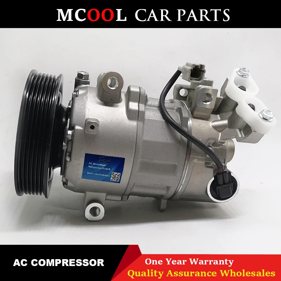 Новый автомобильный компрессор кондиционера воздушный 6pk для renault megane III хэтчбек