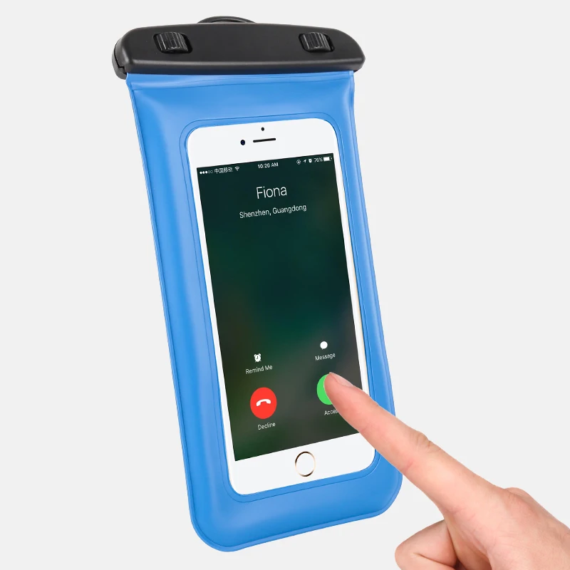 Плавательный чехол для телефона настоящий водонепроницаемый iPhone 11 Pro XS Max X 8 7 6 6s