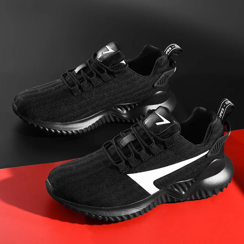 

Breathable Men Sneakers Male Shoes Adult Red High Quality Comfortable Non-slip Soft Mesh Men Shoes Summer Size 39-46 G11-77