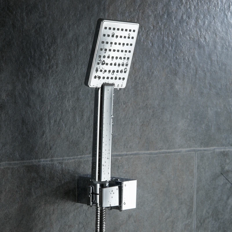 

BECOLA Chrome bathroom faucet accessories shower head fashion plastic hand shower free shipping